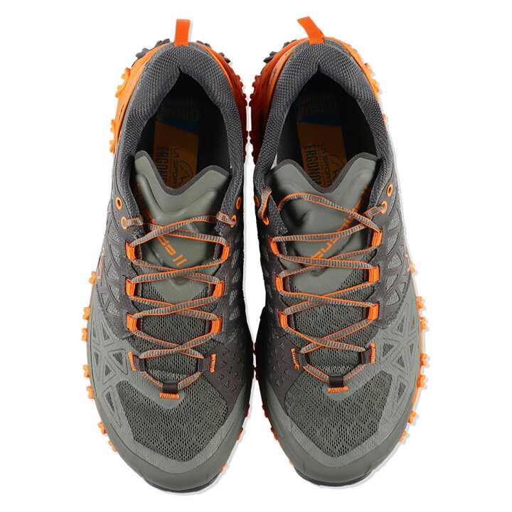 LA SPORTIVA Bushido Ⅱ ペールグリーン×オレンジ LA SPORTIVA Bushido Ⅱ ペールグリーン×オレンジ