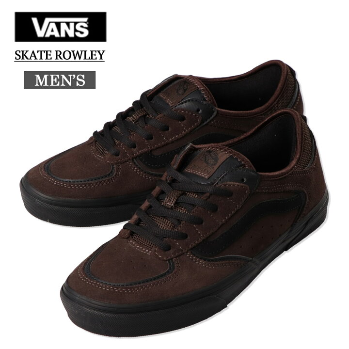 楽天市場】VANS SKATE ROWLEY Chocolate/Black VN0A2Z3OC5F バンズ USA 
