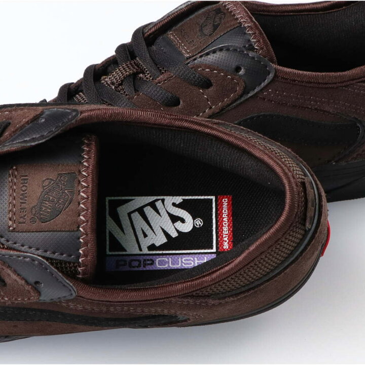 楽天市場】VANS SKATE ROWLEY Chocolate/Black VN0A2Z3OC5F バンズ USA 