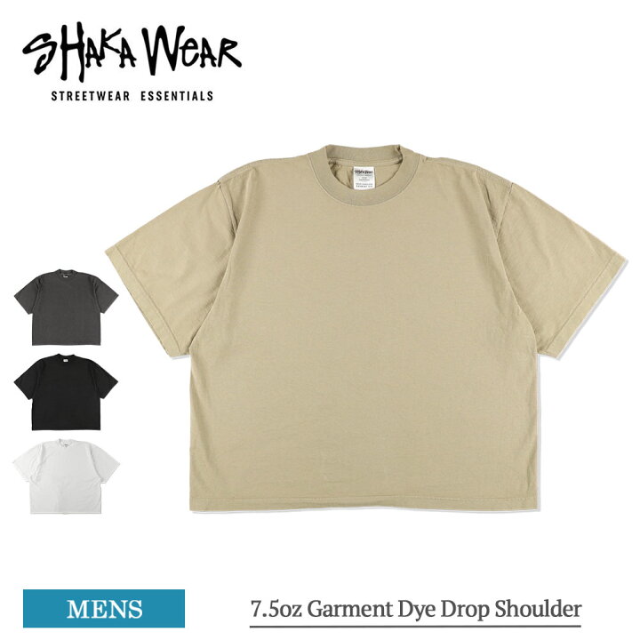 楽天市場】メール便 シャカウェア SHAKA WEAR 7.5oz Garment Dye Drop 