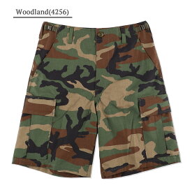 TRU SPEC トゥルースペック BDU SHORTS メンズ カーゴショーツ ショートパンツ ハーフパンツ 短パン 半ズボン 米軍 ボトムス ミリタリーパンツ カーゴパンツ カジュアル アウトドア 迷彩 夏 ブラック カーキ ウッドランド