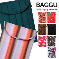 BAGGU バグー バグゥ バグ ラップトップケース BAGGU Puffy Laptop Sleeve 16" キルティング マジックテ…