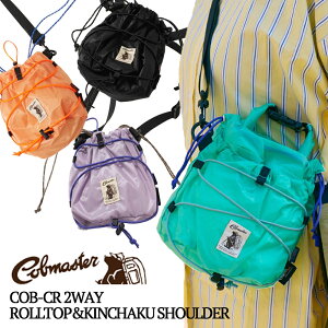 ���[���� COBMASTER COB-CR 2WAY ROLLTOP&KINCHAKU SHOULDER 81700700 �R�u�}�X�^�[ �V�����_�[�o�b�O �В� ���[���g�b�v 2WAY �y�� ���� �R�[�f�����i�C���� 4L �����Y ���f�B�[�X ���j�Z�b�N�X �A�E�g�h�A �t