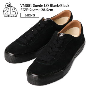 LAST RESORT AB ���X�g���]�[�g �G�[�r�[ VM001 Lo Suede Black/Black ���[ �X�G�[�h �����Y �C �V���[�Y ���� ���[�J�b�g �X�j�[�J�[ �X�P�[�^�[�V���[�Y �a�m�C �J�W���A�� �u���b�N