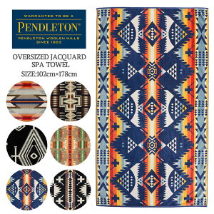 PENDLETON Oversized Jacquard Spa Towel XB233 yhg I[o[TCYh WJ[h Xp^I 唻 ^IPbg r[`^I oX^I lCeBu Rbg100 Mtg