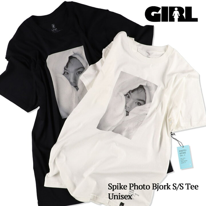 楽天市場】GIRLxSPIKE JONZE Spike Photo Bjork S/S Tee GTS124110 