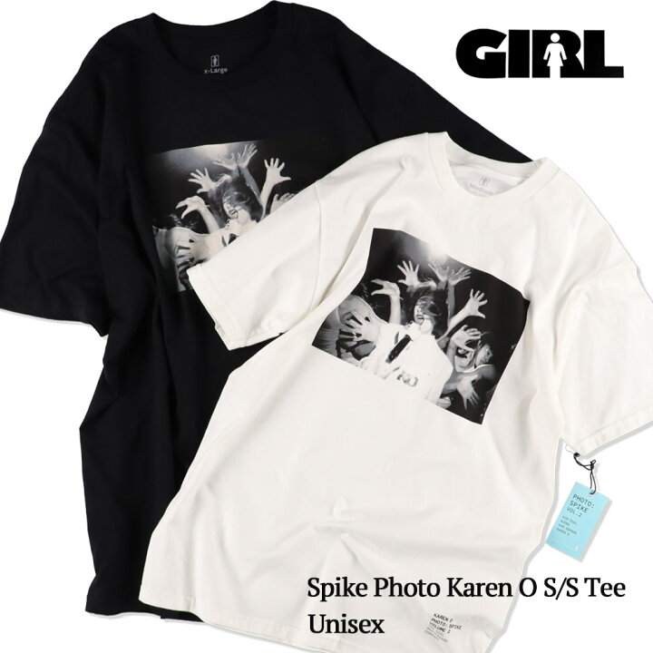楽天市場】GIRLxSPIKE JONZE Spike Photo Karen O S/S Tee GTS124112 