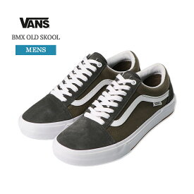 VANS バンズ メンズ スニーカー ヴァンズ VN0005UZBKP1 BMX OLD SKOOL オールドスクール スニーカー 靴 シューズ くつ ローカットスニーカー 紳士靴 運動靴 カジュアル ランニング 通勤 通学 カーキグリーン