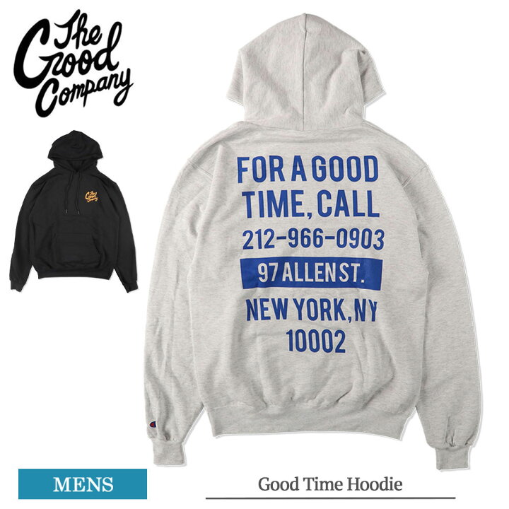 楽天市場】THE GOOD COMPANY ザグッドカンパニー Good Time Hoodie 