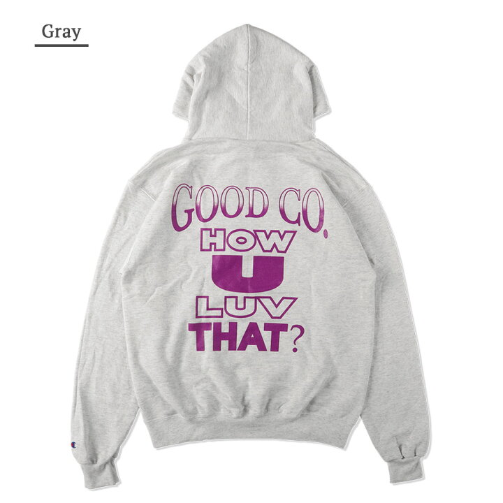 楽天市場】THE GOOD COMPANY ザグッドカンパニー Luv Hoodie メンズ 