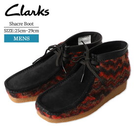 クラークス メンズ ブーツ CLARKS 26168742 Shacre Boot チャッカブーツ シューズ 靴 アンクルブーツ カジュアルシューズ ショートブーツ ローカットシューズ レースアップ 秋冬 誕生日 贈り物 お祝い 父の日