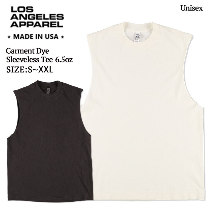 楽天市場】メール便 ロサンゼルスアパレル スリーブレス TEEシャツ LOS 