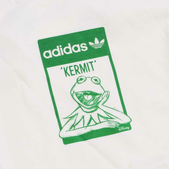 楽天市場 メール便 Adidas Originals アディダス オリジナルス Gn4185 Disney Kermit Organic Cotton Tee キッズ Tシャツ 半袖t ディズニー カーミット ショートスリーブ 半袖tシャツ ロゴ 半袖 スポーツウェア トレーニングウェア デリシャス Usa直輸入 セレクト