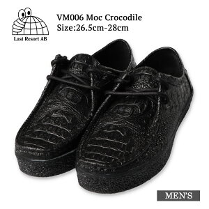 LAST RESORT AB VM006 MOC LO CROC ���X�g���]�[�g �G�[�r�[ �N���R �^���� ���U�[ �X�j�[�J�[ �����Y ���f�B�[�X �X�P�[�g�V���[�Y Black/Black �u���b�N/�u���b�N �C �V���[�Y �X�P�[�^�[ �X�P�[�g�{�[