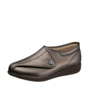 快歩主義 介護シューズ レディース 靴 黒 ブラック コンフォートシューズ 幅広 3E 甲高 撥水 軽量 軽い 日本製 室内 おしゃれ 介護靴 履きやすい 女性 ASAHI アサヒ L011