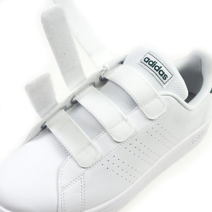 楽天市場 アディダス Adidas スニーカー Advancourt Base Velcro U Gx0723 メンズ レディース アドバンコート ベース ベルクロ 白スニーカー 白 ホワイト コートタイプ マジックテープ シューズベース