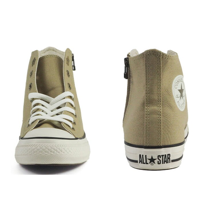 楽天市場 コンバース メンズ レディース 靴 ハイカット 黒 ブラック オフホワイト ベージュ オールスター スタッズ 星 サイドジッパー おしゃれ シンプル 定番 人気 Converse All Star Ag Z Hi シューズベース