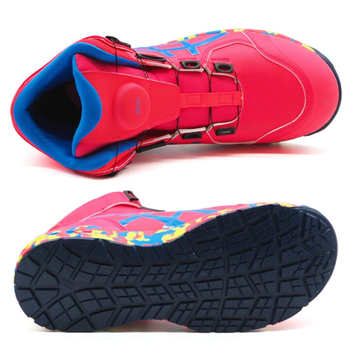 ピンク アシックス cp304 限定 色 アシックス安全靴 WINJOB CP304 BOA 