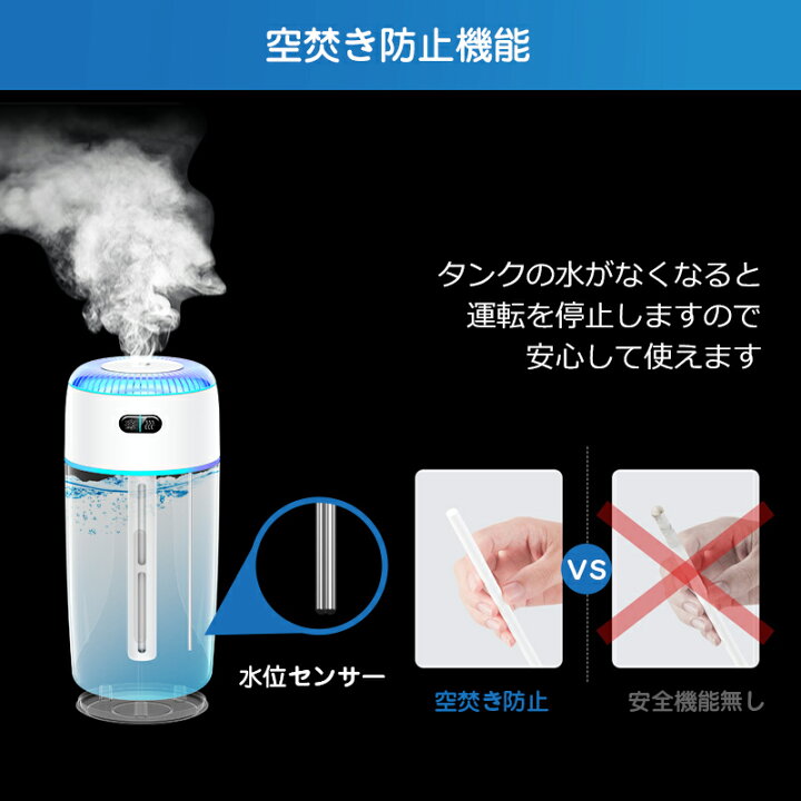 SALE/10%OFF 380ml 超音波 USB充電式 UV除菌ライトamp;上下 SALE/10%OFF 380ml 超音波 USB充電式 UV除菌ライトamp;上下