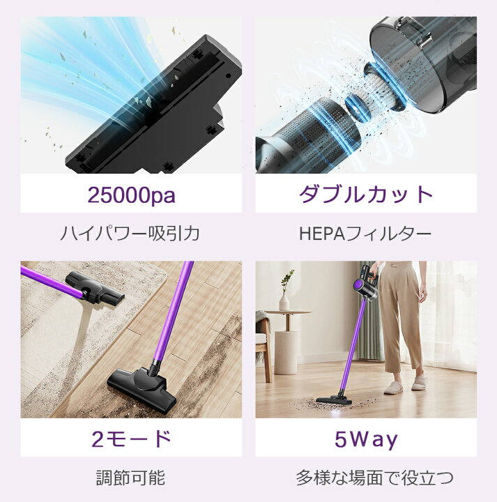 楽天市場】掃除機 【クーポンで5,600円！楽天1位】 掃除機 コードレス 