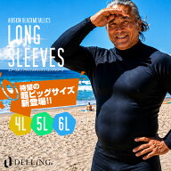 ＼待望のビッグサイズ新登場！／DELLING 日本製 ウェットスーツ 防寒インナー 長袖 メンズ【エアースキン…