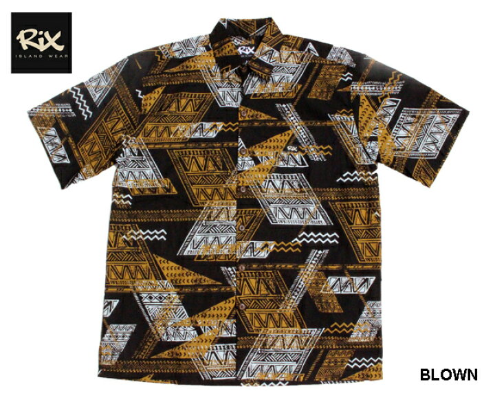楽天市場】アロハシャツ RIX ISLAND WEAR リックスアイランドウエア 