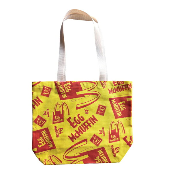 McDonaldos マクドナルド バック MC Egg McMuffin QPC TOTEトートバッグ アメリカン雑貨 企業モノ