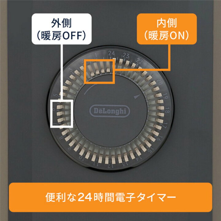 楽天市場】デロンギ オイルヒーター RHJ21F0812-GY | delonghi 公式 8 