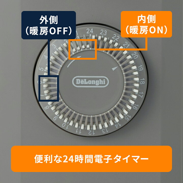 楽天市場】デロンギ オイルヒーター [RHJ21F1015-LG] | delonghi 公式 