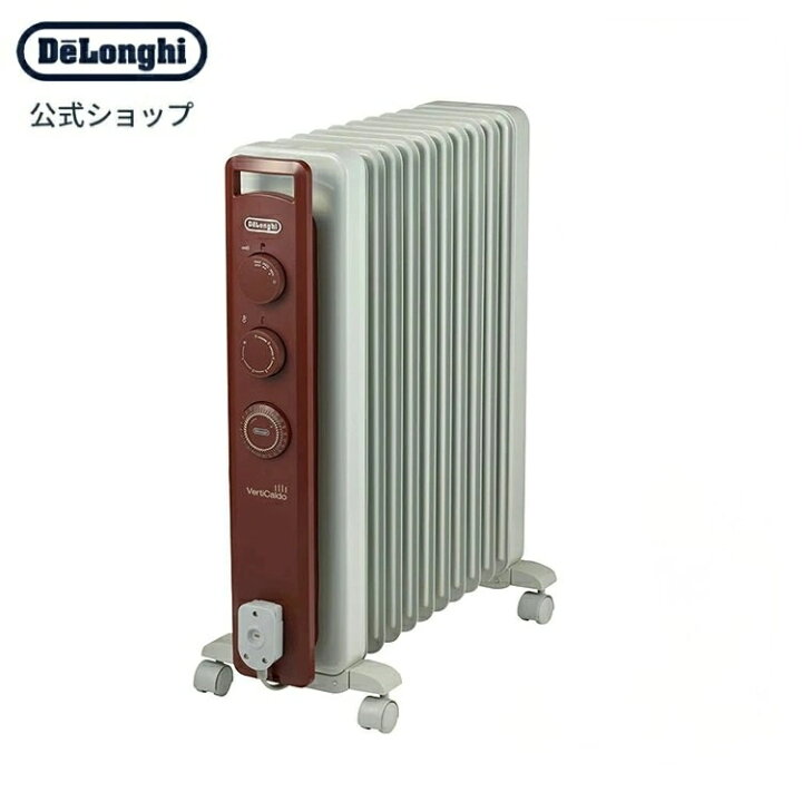 楽天市場】デロンギ オイルヒーター ヴェルティカルド [RHJ21F1015-BR 