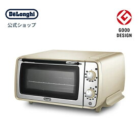 デロンギ ディスティンタ・ペルラ コレクション オーブン＆トースター[EOI408J-Y] | delonghi 公式 おしゃれ トースター 小型 オーブントースター お菓子作り パン焼き器 調理家電 コンパクト グリル 4枚焼き 電気オーブン プレゼント 保温 ピザ キッチン家電 結婚祝い