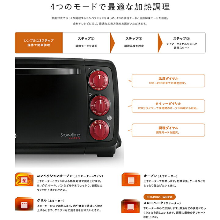 楽天市場】デロンギ スフォルナトゥット・クラシック コンベクション  