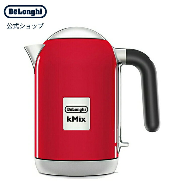 楽天市場】デロンギ ケーミックス 電気ケトル [ZJX650J-RD] スパイシー 