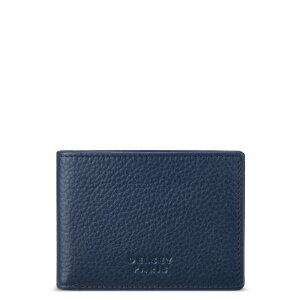 �y�}���\�����Ԓ��|�C���g10�{ 5/16 1:59�܂ŁzLE CUIR GRAINE TRI-FOLD HORIZONTAL CARD HOLDER NAVY �l�C�r�[