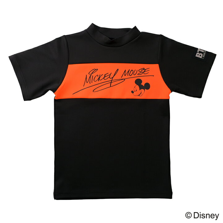 楽天市場】【Disney】ミッキーマウス/モックネックTシャツ トップス 