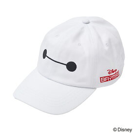 【Disney】ベイマックス/刺繍キャップ ディズニー 頭囲55-63cm ゴルフ ゴルフウェア レディース ウェア レディース ギフト プレゼント スポーツ キャップ 帽子 ホワイト 白