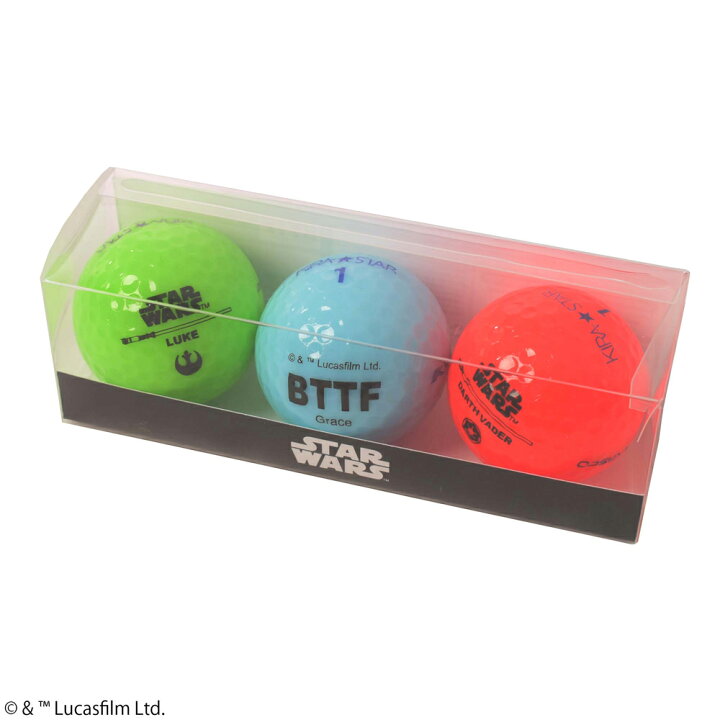 楽天市場】【STAR WARS】ゴルフボール 12個入 ゴルフ グッズ ゴルフ
