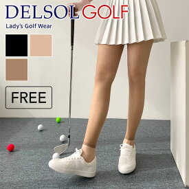 8114 UVカット アンダーパンツ付 ストッキング レギンス ゴルフ ゴルフウェア レディース レディースウェア ゴルフ タイツ スポーツタイツ 紫外線カット スポーツ レギンス ストッキング 15デニール デルソル ギフト ポスト投函 フリーサイズ S M L LL メール便