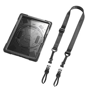 �T�����T�v���C iPad10.9�C���`�p�O�ʕی�t�B���^�[�t�ϏՌ��P�[�X PDA-IPAD1920BK ��������