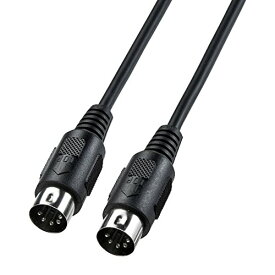 サンワサプライ MIDIケーブル 3.6m ブラック KB-MID01-36 送料無料