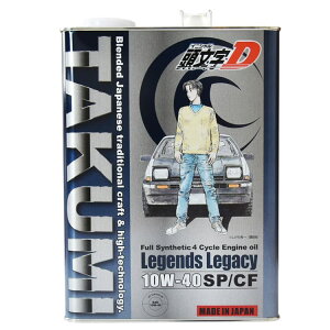 TAKUMI���[�^�[�I�C��(AKTJAPAN) ������D 10W-40 4L �G���W���I�C�� TAKUMI�� SP/CF HIVI ���w ��������