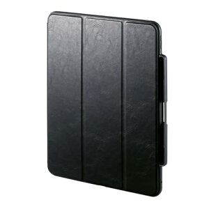 �T�����T�v���C iPad Pro 13�C���`�iM4/2024�j�p�^�b�`�y�����[�|�P�b�g�t���P�[�X PDA-IPAD2014BK ��������