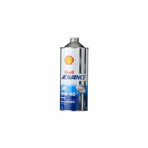 SHELL ADVANCE(�V�F���A�h�o���X) 4T �E���g�� ���[�^�[�T�C�N���I�C�� 1L 10W-40(SN) 412232193- ��������