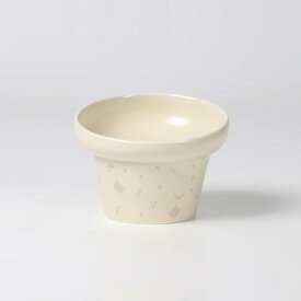 HARIO (ハリオ) にゃんプレトール 猫用食器 高さあり 食べやすい (ベージュ) 送料無料