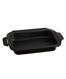 BRUNO �u���[�m �R���p�N�g�z�b�g�v���[�g�p�Z���~�b�N�R�[�g�� �u���b�N BOE021-NABE-BK ��������