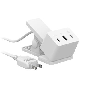 �G���R�� �[�d�� �N���b�v�^ USB PD ���v�ő�65W Type-C USB-A 3�|�[�g �݂茊�t�� �z���C�g EC-AC1166 ��������