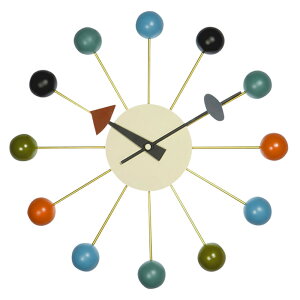 {[ NbN ball clock W[WEl\ George Nelson fUCi[Yv  WFlbNi v_Ng  |v