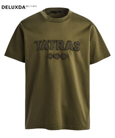 【正規代理店商品】【TATRAS / タトラス】 TATO / タト KHAKI メンズ Tシャツ シンプル T-SHIRT ロゴ　新作