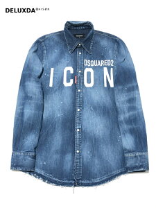 ディースクエアード(Dsquared) デニムシャツ メンズシャツ・ワイシャツ 