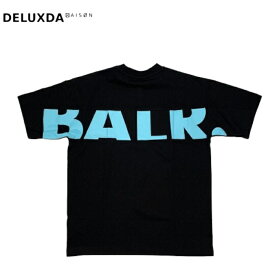 【BALR. / ボーラー】【日本限定】B1112 1251 GAME DAY BOX FIT T-SHIRT Tシャツ ブランドロゴプリント (ブラック BLACK) (ティファニーブルー TIFFANY BLUE)